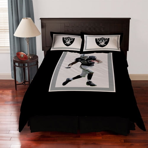 Biggshots Oakland Raiders Darren Mcfadden Bedding Comforter Set Com Biggshots Oakland Raiders Darren, Oakland Raiders Crib Bedding Set
