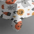 thumbnail image 3 of Spooky Cute Halloween Tablecloth Rectangular Waterproof Vintage Gothic Horror Machine Washable60x84 inchesHalloween Table Cloth Holiday Gifts, 3 of 5