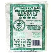 NineChef Bundle - Glutinous Rice Flour Erawan THP (2 Pack) Green + 1 NineChef Brand Long Handle Spoon