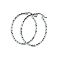 thumbnail image 1 of Arete Arracada Diamantada de Plata Ley 925 Imperial Jewelry 25mm, 1 of 9