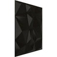 thumbnail image 2 of Ekena Millwork 19 5/8"W x 19 5/8"H Niobe EnduraWall Decorative 3D Wall Panel, Universal Metallic Carbon Mist (12-Pack for 32.04 Sq. Ft.), 2 of 6