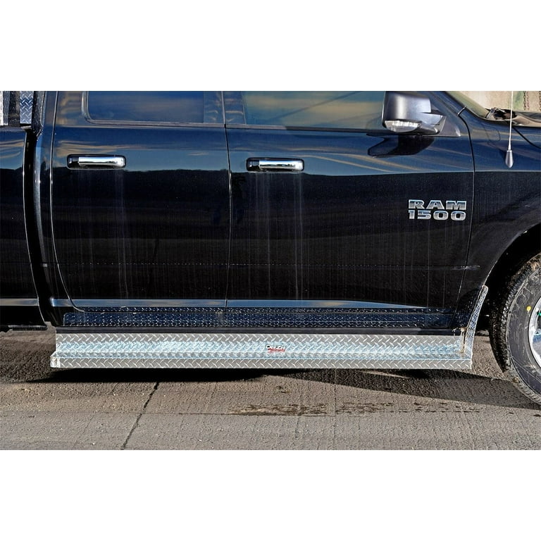Dee Zee DZ 1051 Cab Section Running Boards - Brite-Tread - fits