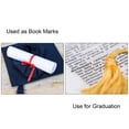 thumbnail image 5 of Uxcell 200 Pack Leather Tassel Keychain Charm Bulk with Cap for DIY, Black, 5 of 6