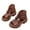 Brown, variant on VEKDONE Women's Platform Sandals Women's Fish Mouth Thick Bottom High Top Cool Boots Thick Heel Sandals