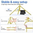 thumbnail image 5 of EMART Photo Backdrop Stand 10x7ft, Adjustable Background Stand Support Kit with Carry Bag for Parties, Events Decoration, Wedding, Photography -Titanium Gold, 5 of 6
