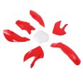thumbnail image 2 of Kit de carenado de plástico para moto de cross, 7 Uds., juego de carenado para carrocería, accesorios de motocicleta de repuesto para KLX110 KX65Red, 2 of 14
