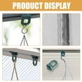thumbnail image 5 of Glass Greenhouse Accessories Fixing Buckle W Type Clips Plastic Stainless Steel, 5 of 6