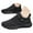 Black, variant on Oyedens Running Shoes for Men Fall Comfort Walking Tennis Fashion Sneakers Mens Work Canvas Shoes