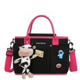 thumbnail image 1 of Bolso de mano para madres, bolso multifuncional para llevar al hombro para madres y bebés, bolso para bebés, bolso para colgar del cochecito de bebé al salir, 1 of 5