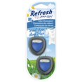 thumbnail image 1 of Refresh Your Car Mini Diffuser Car Air Fresheners, Fresh Linen Scent, 2 Pack, Holiday Gift and Stocking Stuffer, 1 of 7