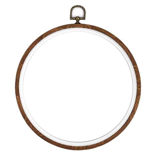 Aro de pulgadas, aro de , exhibición de de imitación, de de mano circular para Sunnimix Aros de bordado