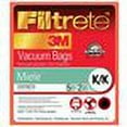 thumbnail image 2 of Filtrete 68706 Miele K/K Vacuum Bags and Filters (5 bags / 2 filters), 2 of 5