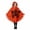 Orange, variant on Girls Hooded Jumpsuits Long Sleeve Graphic Bluses Halloween Themed Party Stylish Festival Tops for Kids