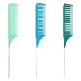 thumbnail image 1 of 3pcs Hair Comb Pointed Tail Comb Hairdressing Comb Hair Styling Tool Professional for Salon Barber Shop Home Use, 1 of 5