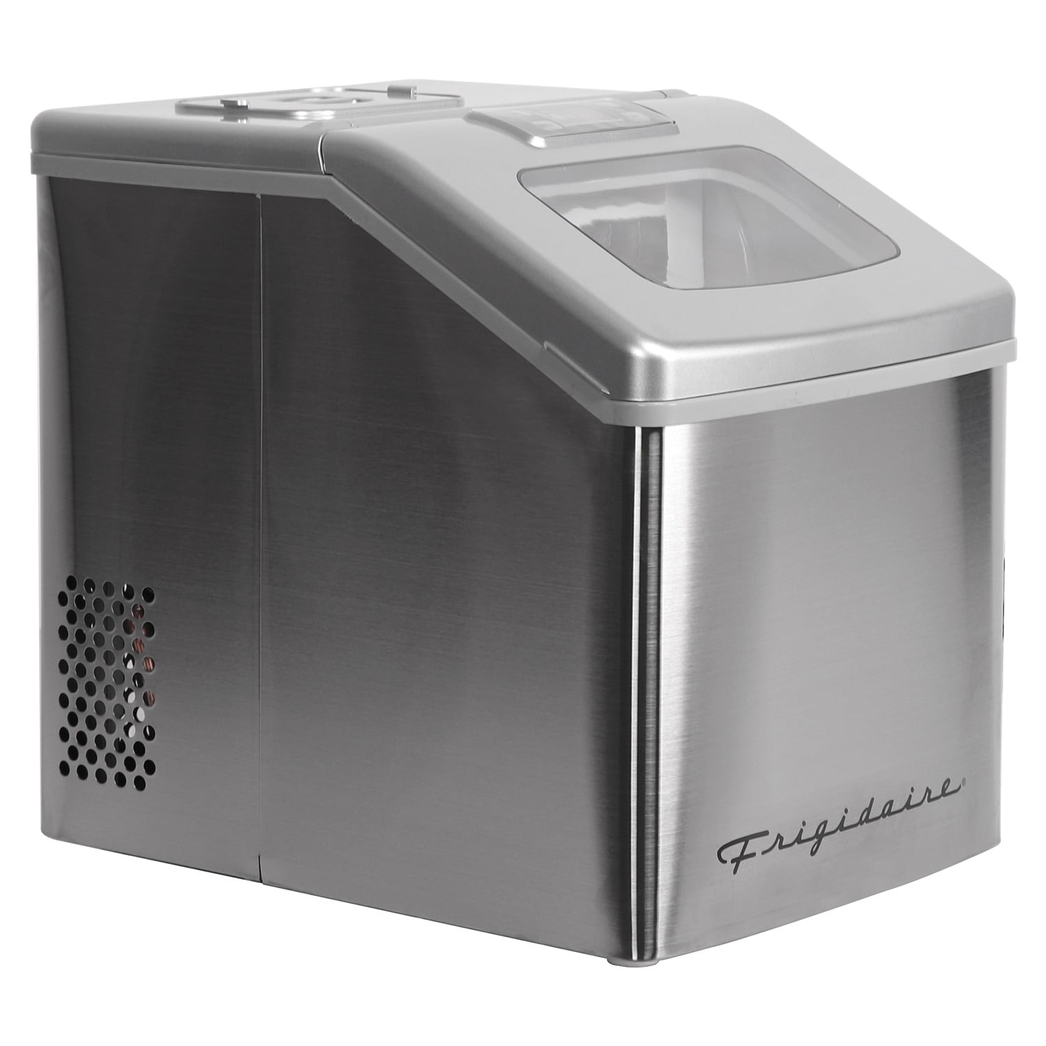 Frigidaire 40 Lbs. per Day Freestanding Ice Maker, Silver