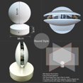 thumbnail image 4 of 2X Modern LED Window Sill Warm Light Wall Sconce Lights 360 Degree Ray Door Frame Line Lamps, 4 of 7