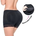 thumbnail image 4 of Qric Women Seamless Lace Butt Lifter Panties Padded Removable Enhancer Control Panties Body Shaper Underwear, 4 of 6