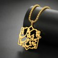 thumbnail image 2 of Persian Calligraphy Pendant Necklace For Women Men Farsi Necklace Seize Jewelry, 2 of 9