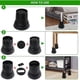 thumbnail image 2 of 4PCS Bed Risers 6 Inch Heavy Duty Round Furniture Risers for Bed Desk Table Sofa Couch Bed Lifts Risers, 2 of 5