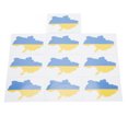thumbnail image 2 of Etiqueta engomada del coche de la bandera de Ucrania, 10PCS Etiqueta engomada de la bandera de Ucrania Etiquetas engomadas de la etiqueta engomada de la bandera de Ucrania Experiencia incomparable, 2 of 9