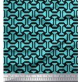 thumbnail image 1 of Soimoi Cotton Poplin Fabric Geometric Abstract Print Fabric by Yard 56 Inch Wide, 1 of 3