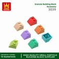 thumbnail image 2 of 94Pcs/Lot 3039 Inclined 2x2 Building Blocks Moc Slanted Parts Compatible with Bricks DIY Children Toys Assembly Gift Box 79.Trans-Dark Blue about 94pcs, 2 of 6