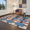 thumbnail image 3 of 9X12 Area Rugs Machine Washable Rugs for Living Room, Non Slip Throw Rug with Rubber Backing, Rug for Entryway、Bedroom、Kitchen、Floor and Dining Room, 3 of 6