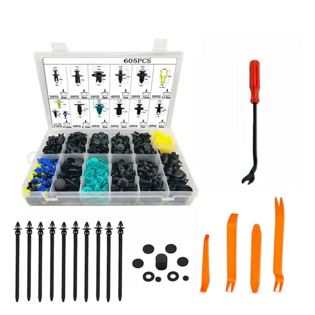 Kenally 1 Juego de cinturón de remache para parachoques, piezas de repuesto profesionales útiles para automóviles, Kit de accesorios de coche fácil Vehículos, repuestos y accesorios Mis Kenally VI002352-00