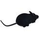 thumbnail image 2 of Juguete de control remoto para gatos, divertido juguete eléctrico de persecución para gatitos, juguetes de simulación de animales (negro, 1 pieza), 2 of 5