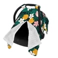 thumbnail image 2 of Naloa Tropical Fruit Baby Car Seat Cover, Breathable Baby Carrier Cover, Multiuse Baby Carrier Cover & Nursing Breastfeeding Cover, 2 of 5