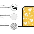 thumbnail image 5 of Easter Oven Mitts and Pot Holders 4 Pcs Sets for Kitchen, Cooking Gloves Heat Resistant Oven Mitt Gloves Non Slip Potholders BBQ Gloves for Baking, BBQ, 5 of 6