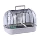 thumbnail image 5 of Jaula para Pájaros, Jaula para Periquitos, Jaula para Loros Visible Y Resistente, Transportador de Pájaros para Pájaros, Periquitos, Loros, Canarios L Gris, 5 of 9