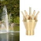thumbnail image 1 of Boquilla De La Fuente De Cobre Topincn, Cabezal De Rociado De Boquilla De La Fuente De Agua Para El Estanque Del Jardín, Cabezal De Rociador De Ajuste Universal De La Piscina., 1 of 7
