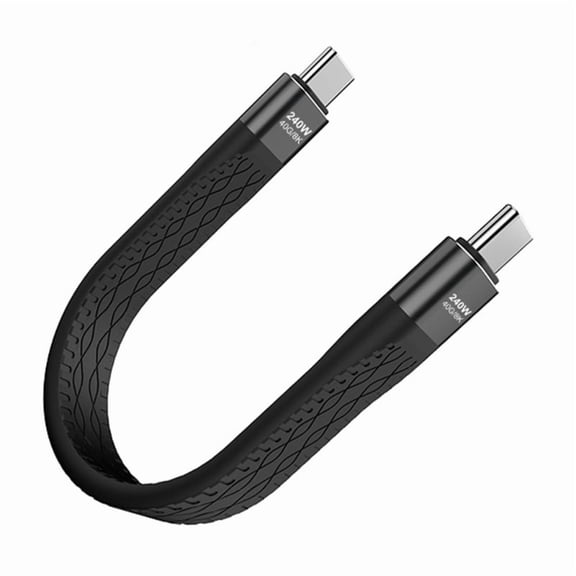 USB4 Cable with 240W Fast Charging,40Gbps Data Transfer and 8K@60Hz Display