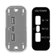 thumbnail image 2 of Cargador de teléfono móvil para motocicleta de 12 24 V, USB tipo C, para coche, RV, barco, modificación del cargador del coche, 2 of 6
