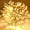 Yellow, variant on Morttic 3Pack 33ft 100 LED String Lights, Plug in Christmas Glint Lights with 8 Lighting Modes for Home Party Wedding Garden Xmas Tree Decor, Warm White