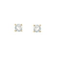 thumbnail image 2 of Believe by Brilliance Women's 14KT Gold Flash Plated Brass Cubic Zirconia Tennis Necklace and Earring Set, 2 of 6