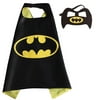 DC Comics Costume - Batman Bat Logo Cape and Mask with Gift Box by Superheroes