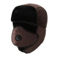 thumbnail image 1 of Men In Winter Thickened Cycling Ear Ski Warm Cycling Face Cold Imitation Cap, 1 of 2