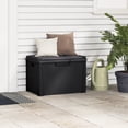 thumbnail image 5 of vidaXL Patio Storage Box with Seat Cushion Anthracite 33 gal PP, 5 of 9