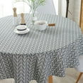 thumbnail image 3 of Table Cover  Tablecloth Washable Table Cloth Decorative Table Cover for Indoor and Outdoor Holiday Home Christmas Party Picnic Dining Room, 3 of 6