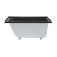 thumbnail image 2 of Voltaire 48" x 32" Right-Hand Drain Alcove Bathtub in Matte Black, 2 of 7