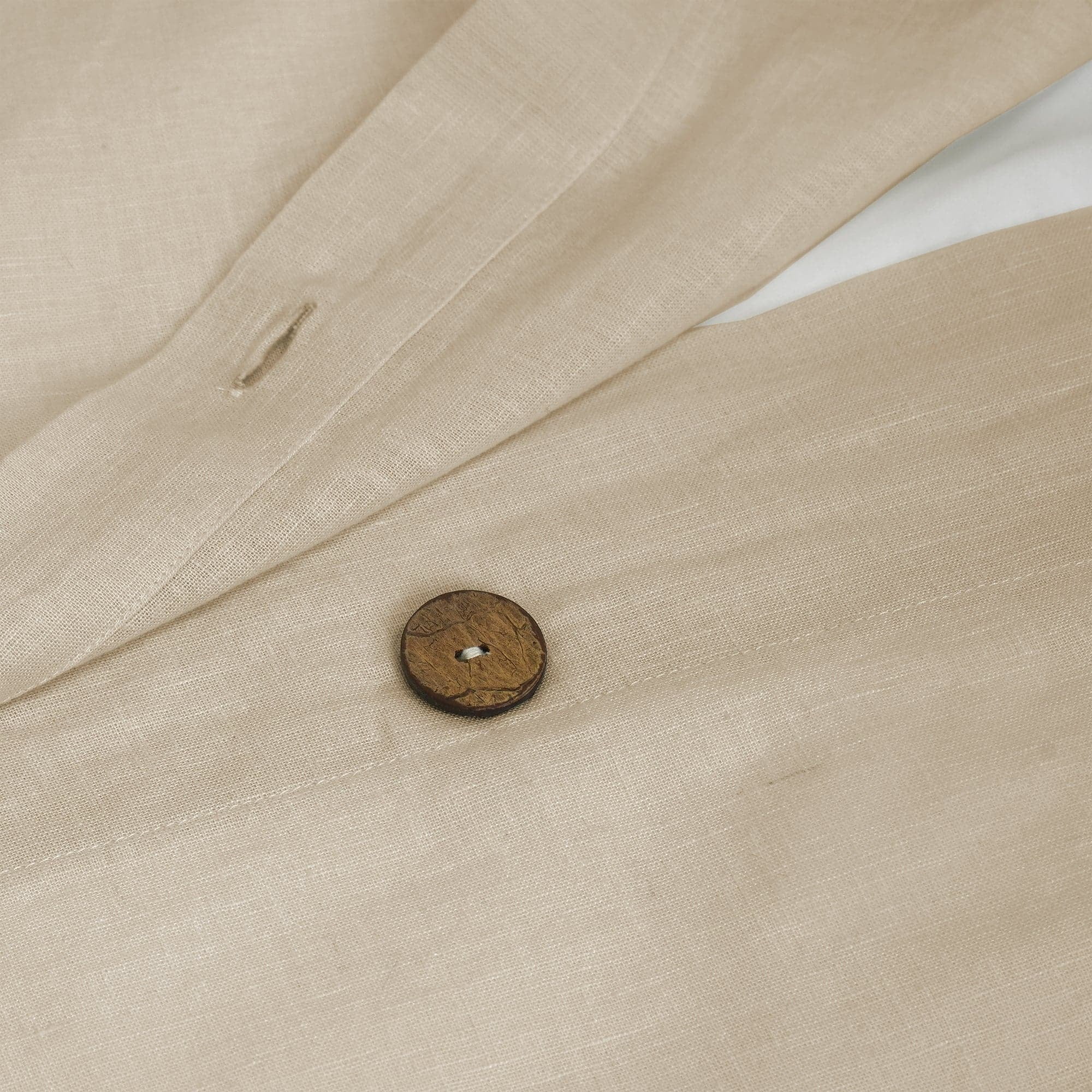 Lush Decor Belgian Flax Duvet Cover - Gray - Full/Queen