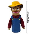 thumbnail image 2 of Role Play Hand Puppet Farmer Puppet Stuffed Doll Can Be Used For Cosplay Parent Child Game, 2 of 2