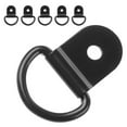 20Pcs Metal D Shape Pull Hook Tie Down Anchors Ring for Car Truck Trailers RV