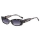 thumbnail image 4 of Gafas de sol rectangulares para mujer, estilo Retro, moda, accesorios estéticos, montura ancha, gafas , negro negro Yinane anteojos ojo de gato, 4 of 8
