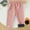 Pink, variant on piuwrlz Kids Winter Plush Pants for Girls Boys Long Thick Velvet Cotton Sweatpants Black Size 2 Years