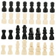 thumbnail image 5 of Hytrove Chess Pieces Only Wood 2 Sets for Chess Board 0.8x0.6x0.2in, 5 of 8