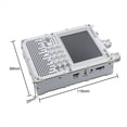 thumbnail image 4 of Radio Banda DP-666 TEF6686 con Pantalla Táctil IPS 2,8 Pulgadas y Receptor Alta Sensibilidad. Radio FM Banda , Corta, Media y Corta, Color Negro., 4 of 5