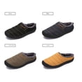 thumbnail image 5 of Womens Mens House Slippers Slip on Snow Winter Warm Fully Fur Lined Slippers Indoor Outdoor Shoes, 5 of 7
